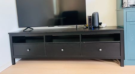 IKEA Black TV Stand / Media Console – $20