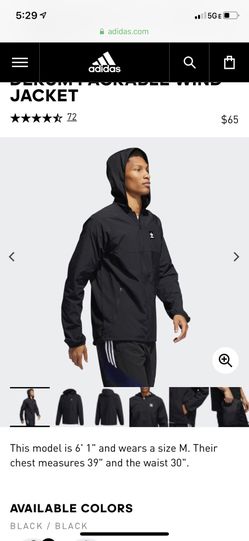 Adidas Dekum windbreaker Retail 65$