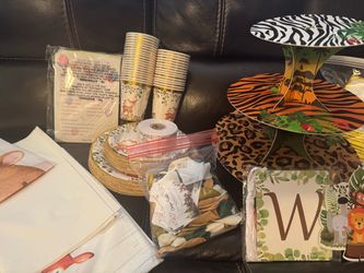 Baby shower Woodland decor