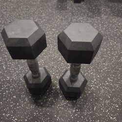 15 lb Dumbells set