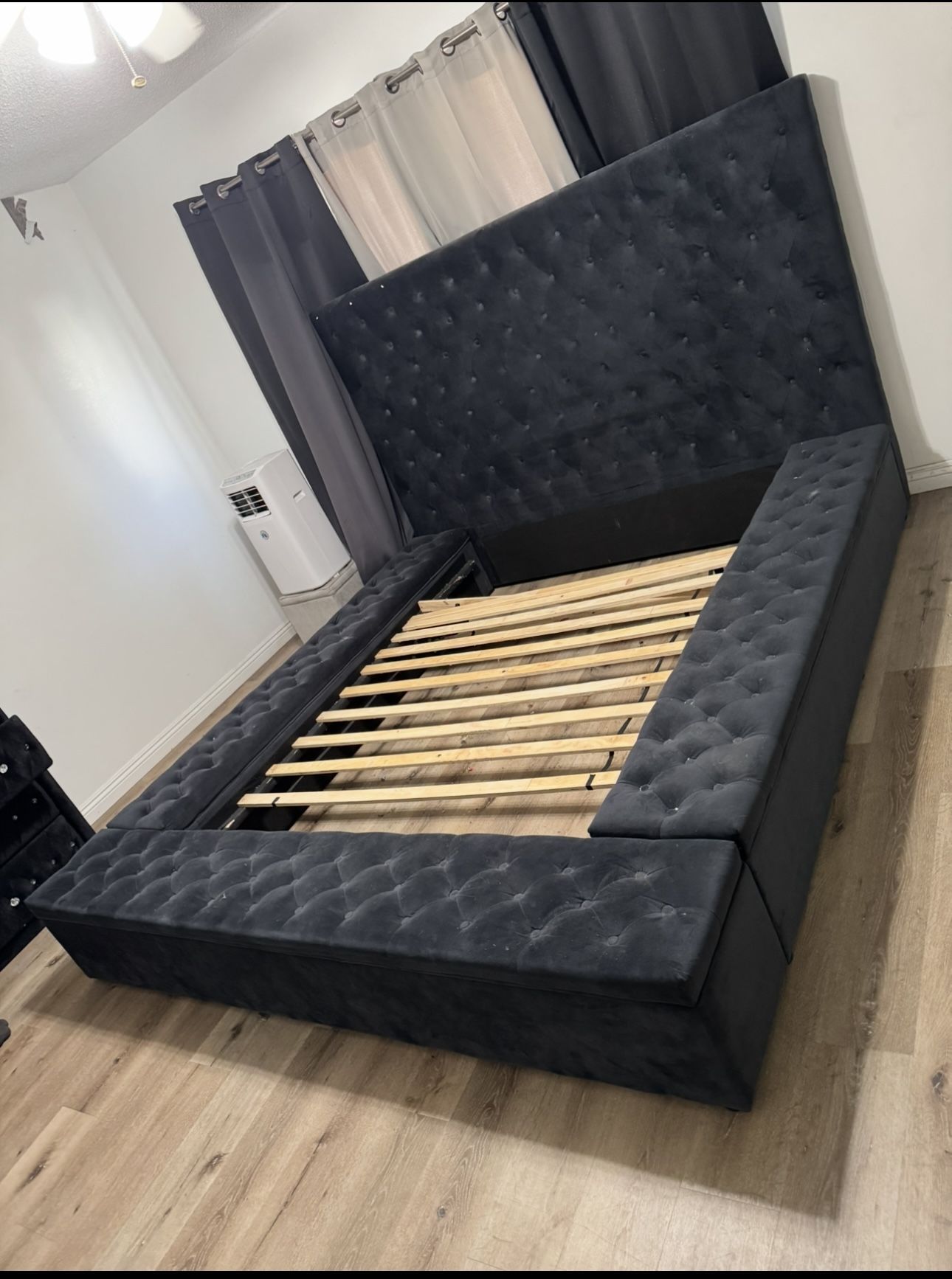Queen bed Frame With Storage