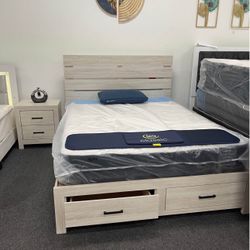 Brand New Bed Frame with Storage- Finance Available 