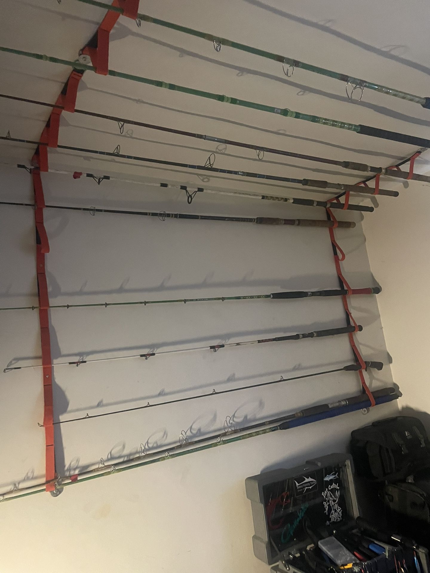 Fishing gear for sale moving out of state