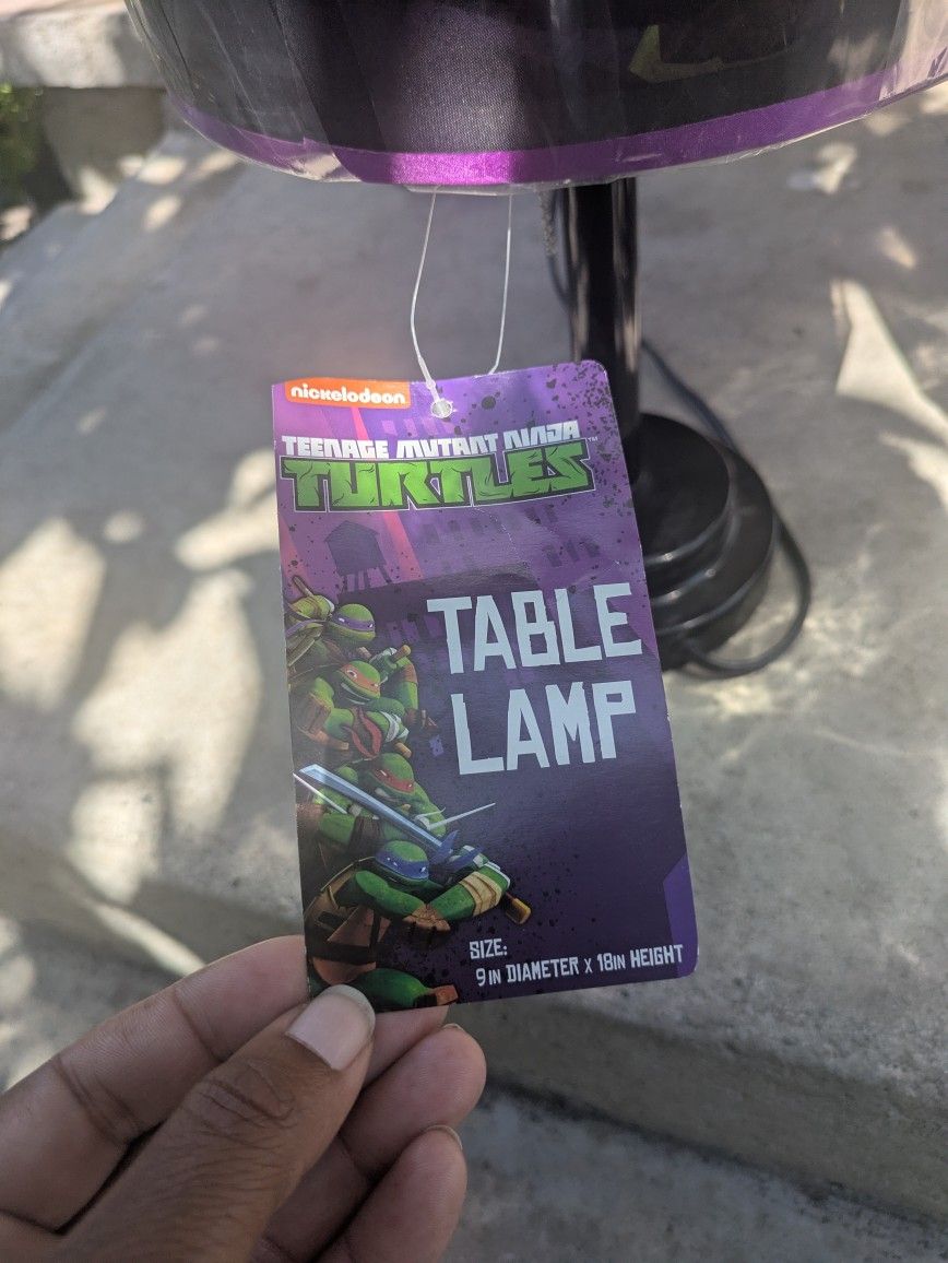 Ninja Turtles Table Lamps