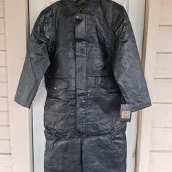 Leather Trench Coat / Duster. Sizes: M. L. XL. 2XL. 3XL. 4XL. $60