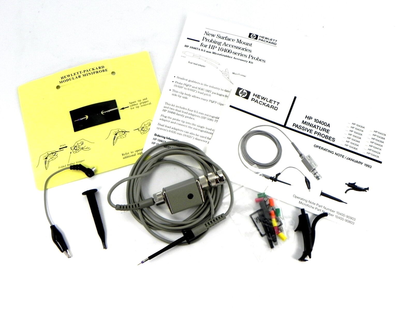 HP/Agilent Keysight 10441A – Passive Probe, 500MHz, 10x 1M ohm 2.5 pF.