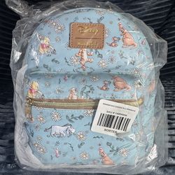 Loungefly Pooh Daisies Mini Backpack 