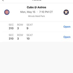Astros Tickets 