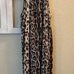 Animal Print Dress