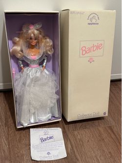 Vintage 1991 Barbie Collector Doll Special Limited Edition w/ Box & Certificate