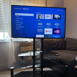 55” Tv With Stand 