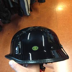New Low Profile Dot German Half Helmet $80