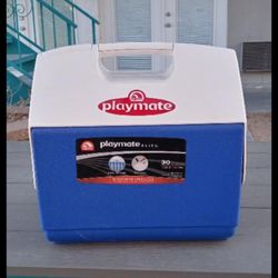 Igloo ice chest 16 QT Holds 30 cans pickup between 2;00-10:45 rainbow/charleston cash only read description