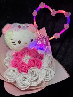 Hello Kitty Bouquet With Plush 
