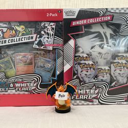 Pokemon White Flare Poster + Binder Collection Bundle (Sam’s Club)