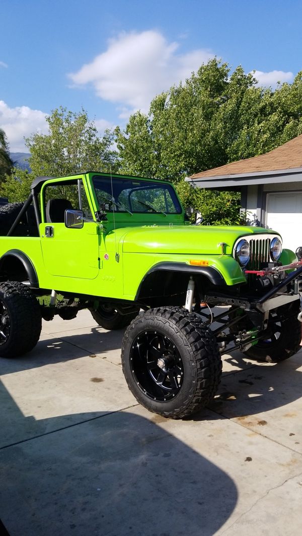 1986 Jeep Cj7 Cash Or Trade For 67 72 C10 Shortbed Must Be