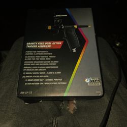 Black Widow  Gravity Feed Airbrush Kit