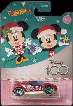 Disney 100 Hot wheels