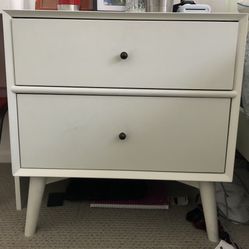 Dresser With Mirror And Night Stand