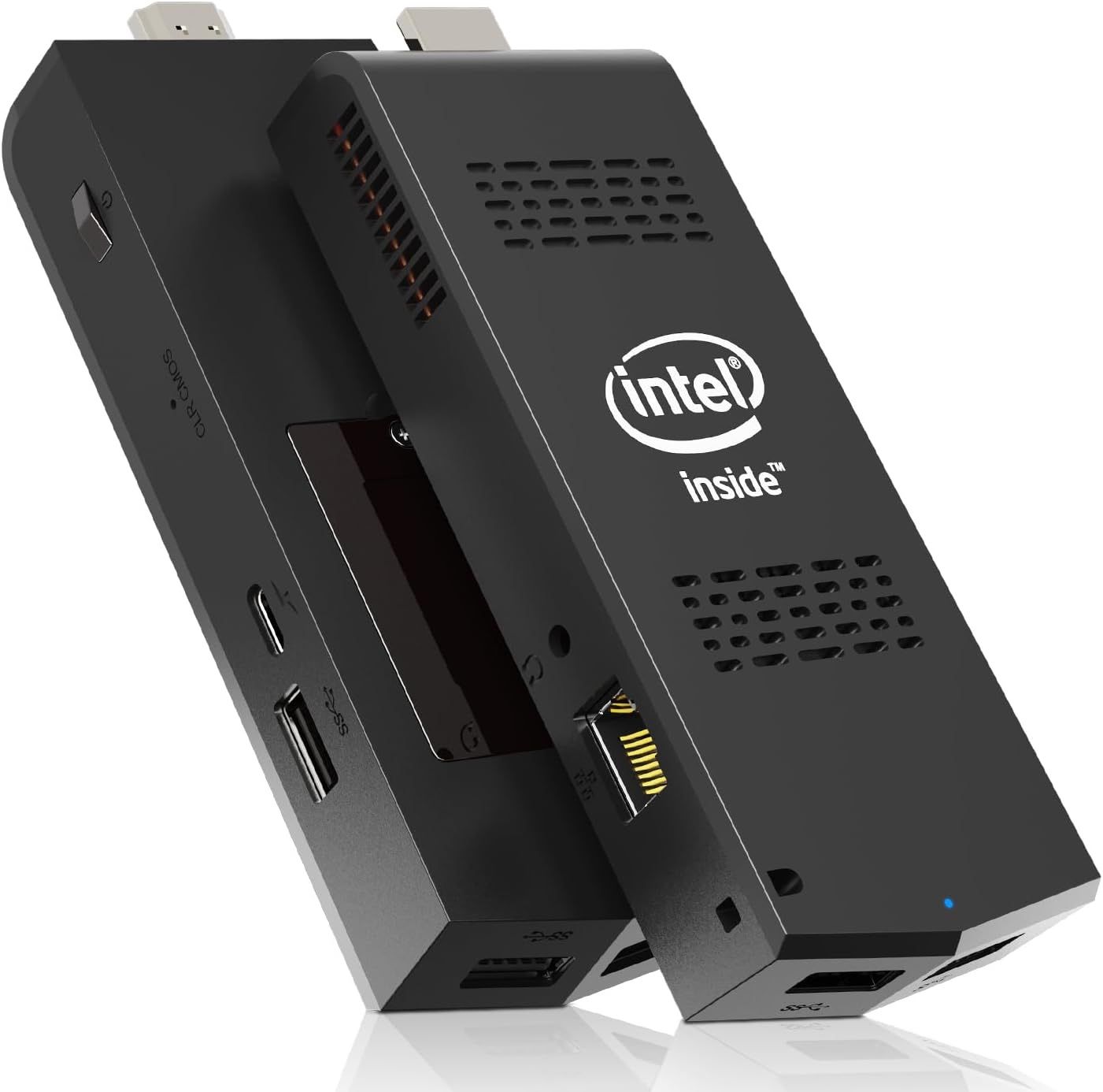 Mini PC Stick 8GB RAM 256GB SSD with Celeron J4125 & Windows 11 Pro, Intel Compute Stick Support HDMI 4K 60Hz, Dual Band WiFi 2.4G/5G, BT 4.2,Ethernet