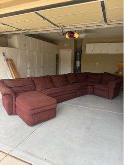 La-Z-Boy sectional couch sofa