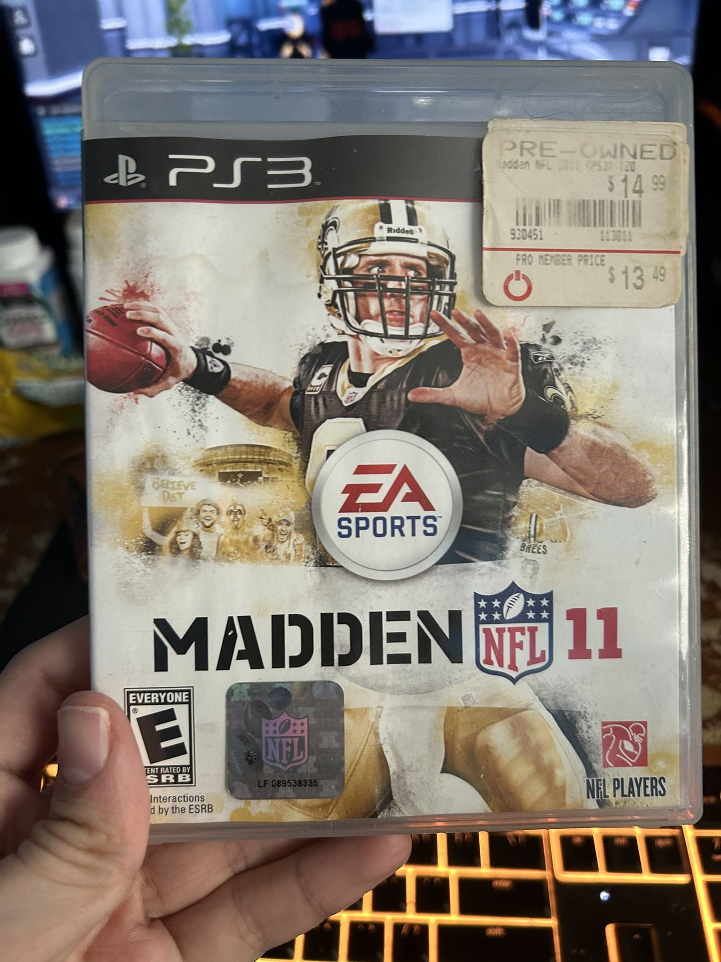 Ps3 madden NFL 11