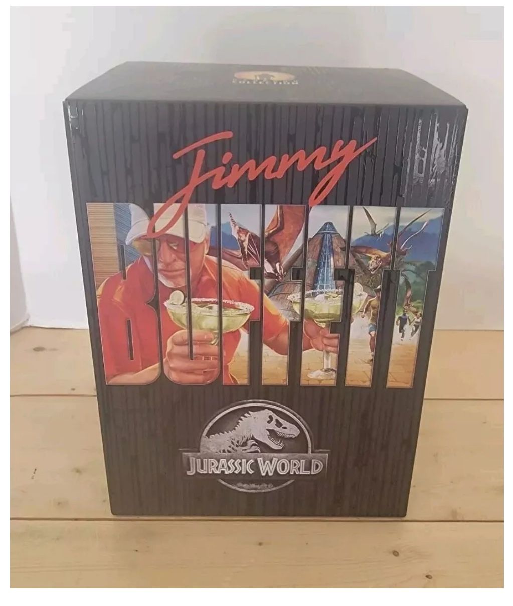 NEW Mattel SDCC 2024 Jurassic World Jimmy Buffett Figure Factory Sealed RARE