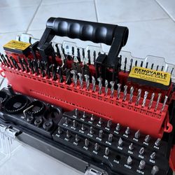 Black & Decker Accessory Tool Box Set With Drill Bits