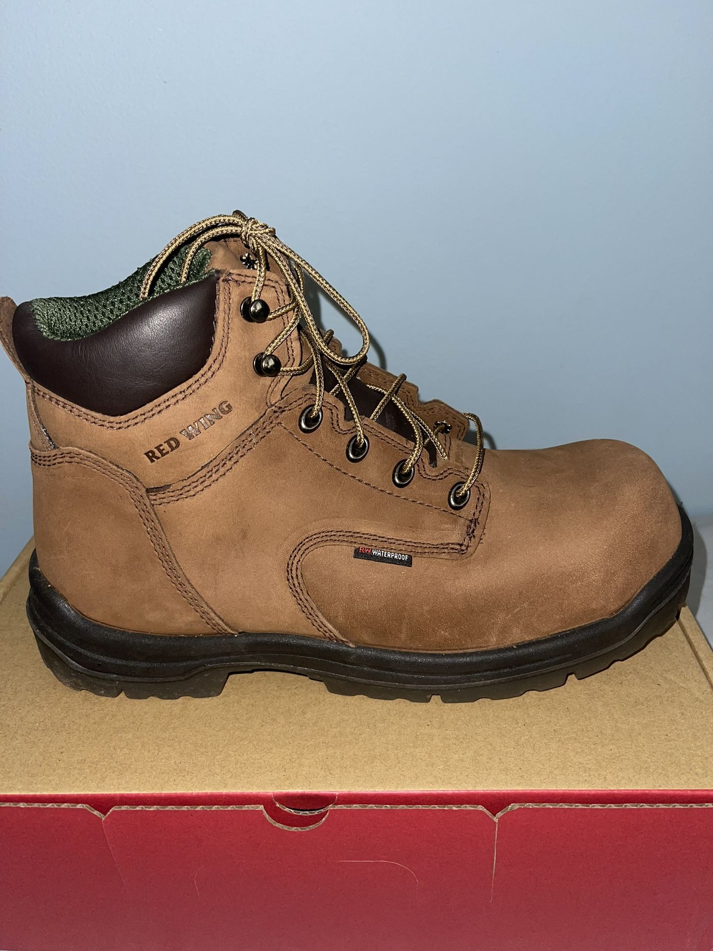 Red Wing Boot Safety Toe/ Zapatos De Trabajo 