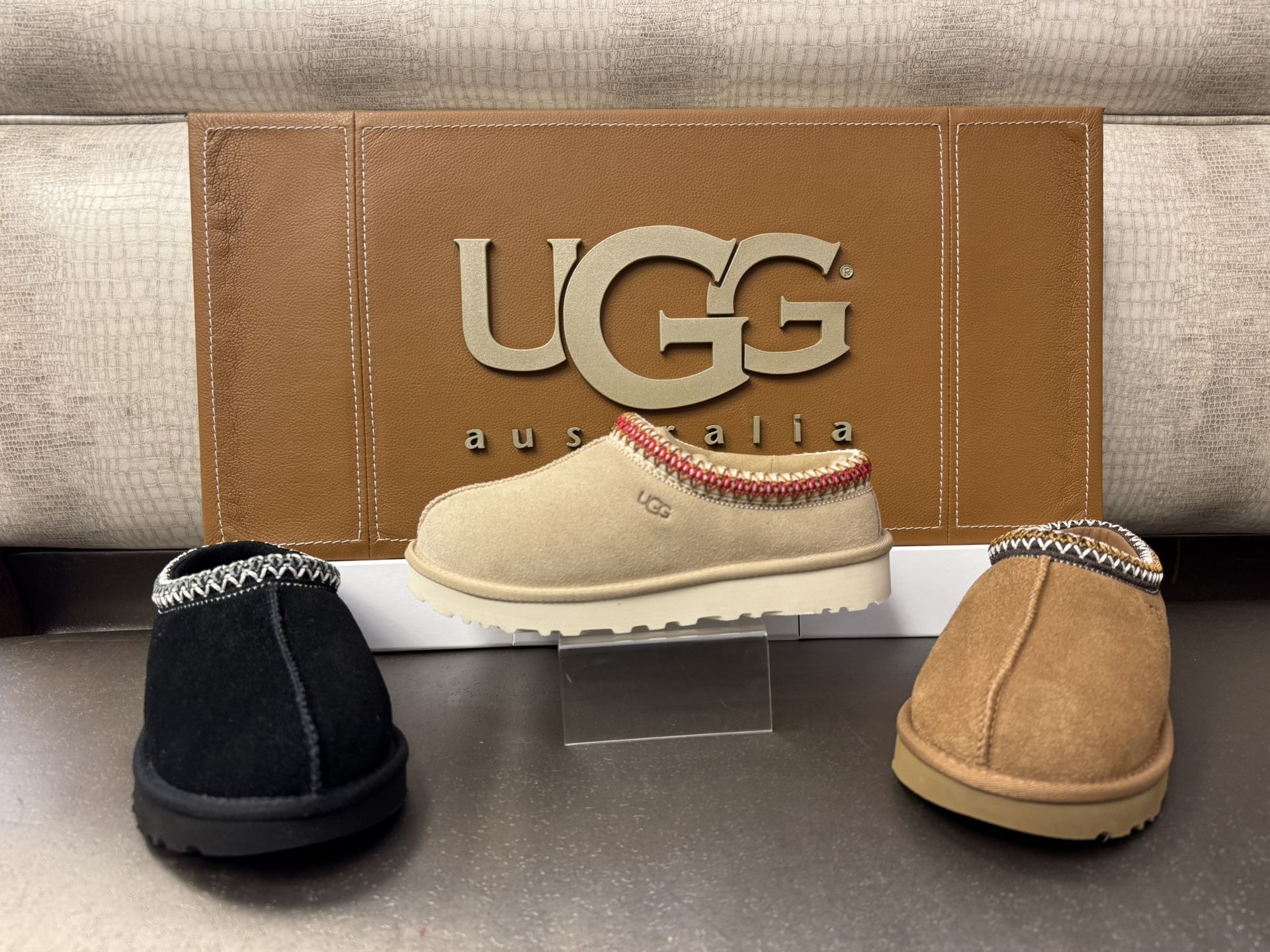 NEW - UGG Tasman Slippers in Black, Sand or Chestnut