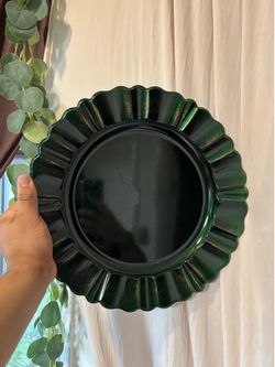50 Bajoplatos de color verde esmeralda