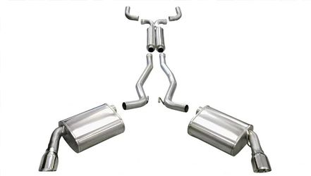 Corsa Performance Sport 2.5 Cat-Back DRE 4.0 in Single Tips | 2010-2015 Camaro RS 3.6L V6