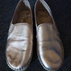 Sam Edelman Espadrilles Pink Metallic Great Condition 7.5