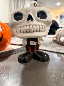 Halloween Skeleton Candy Dish