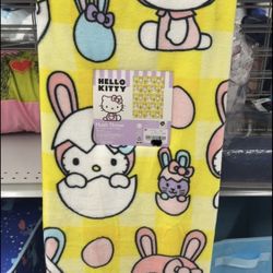 Hello Kitty Easter Blanket 