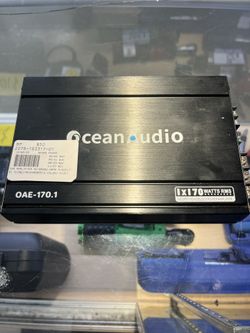 OceanAudio OAE-170.1 Car Audio Subwoofer Amplifier