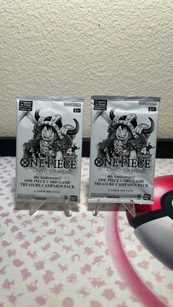 One Piece 4th Anniversary Treasure Campaign Pack