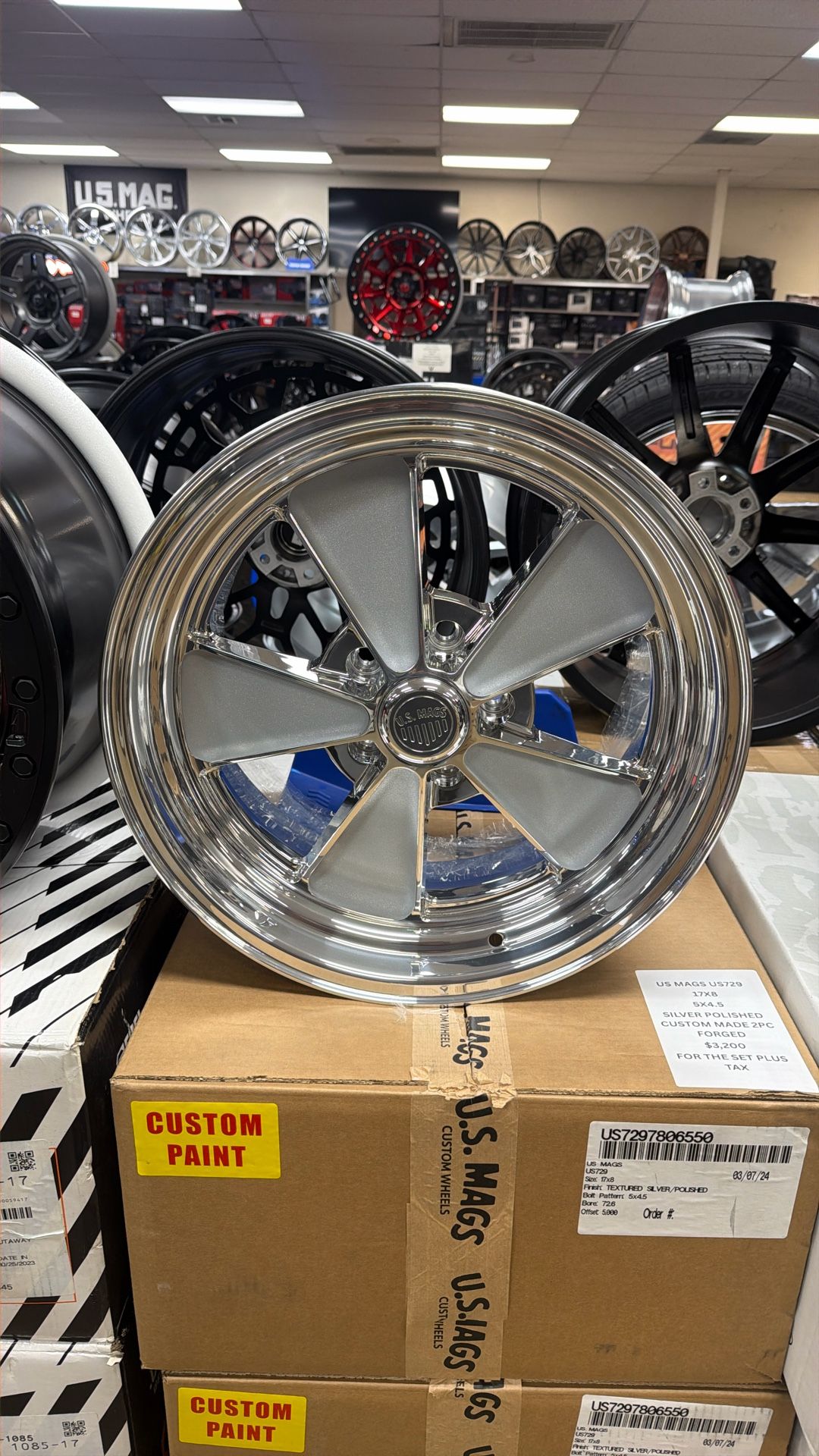 17” NEW CUSTOM MADE FORGED US MAGS WHEELS / RIMS for Sale in Las Vegas ...