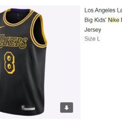 Lakers City Edition Big Kid Nike Swingman Jersey Sz L