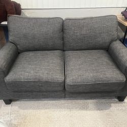 Grey Loveseat / Couch (Serta Brand)