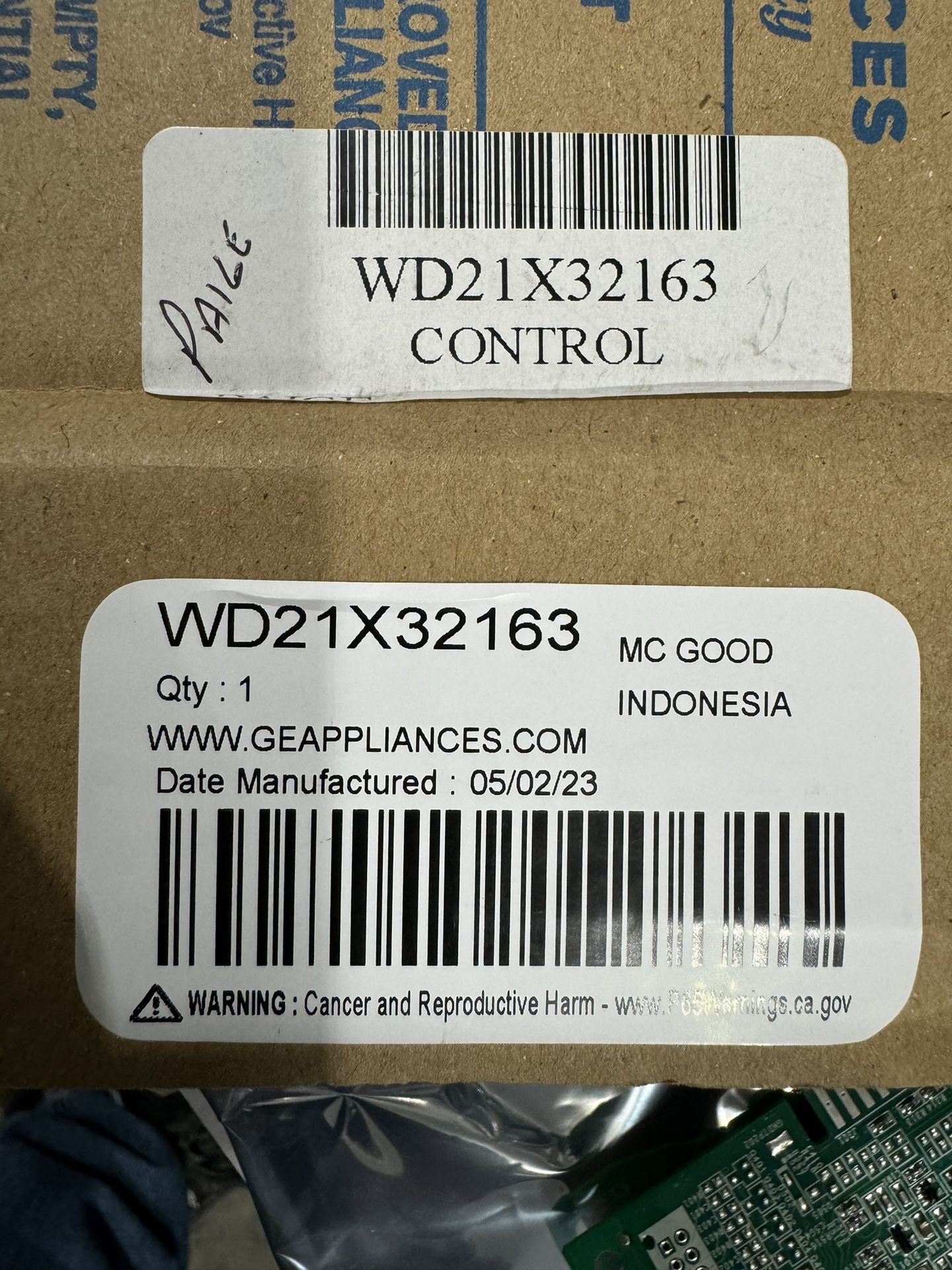 This is a genuine OEM part that works for some models of GE, and Hotpoint models