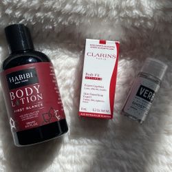 Hair and body care bundle.