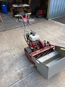 Tru cut reel mower