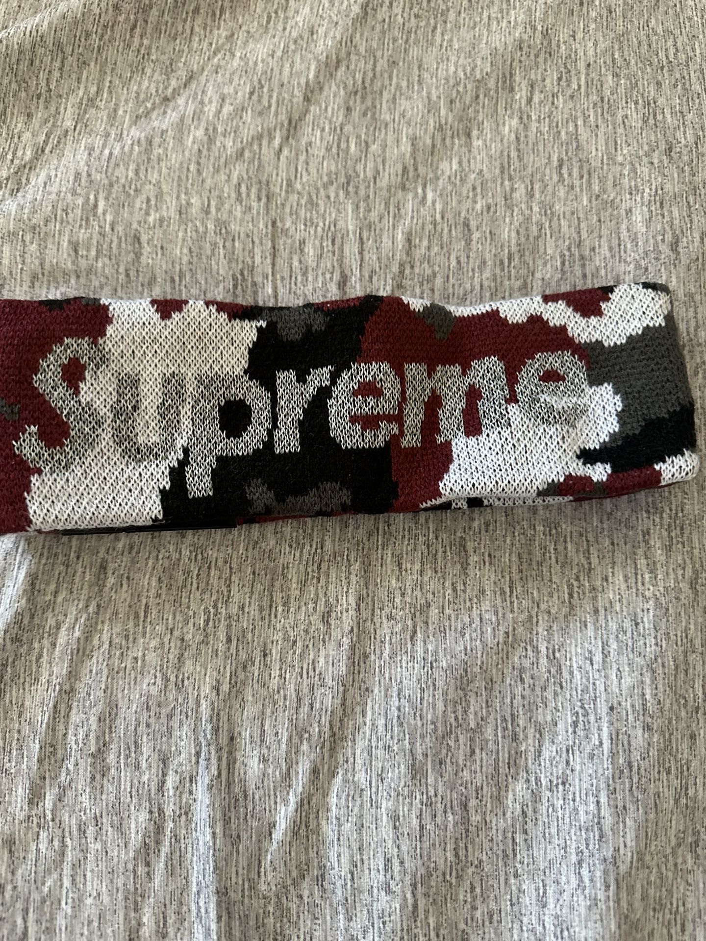 Supreme Camo Reflective Headband