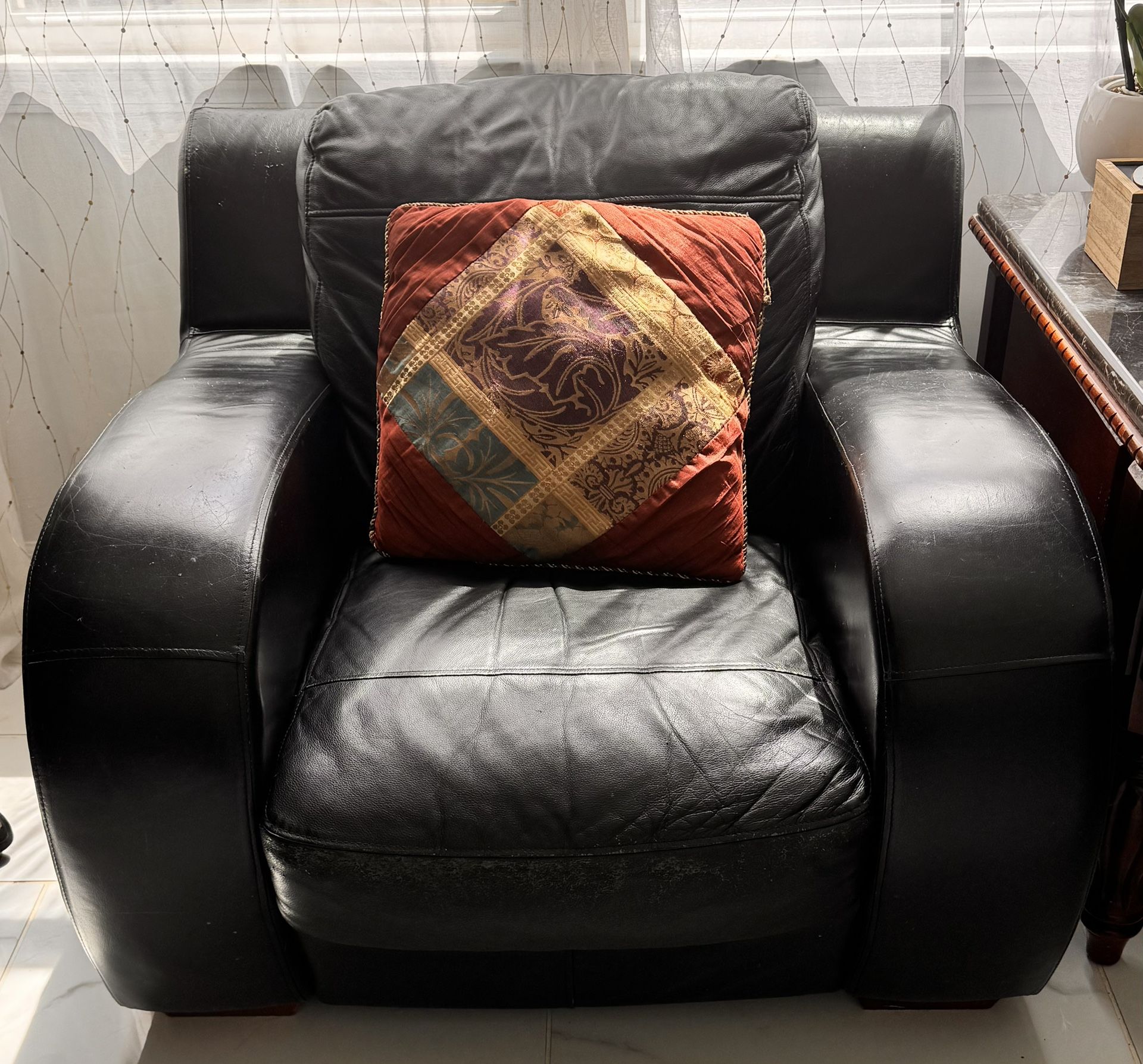 Black Leather Chair