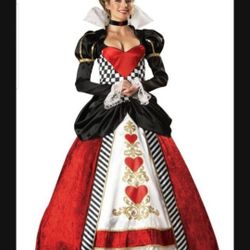 Halloween Costume Queen of Hearts Dress 