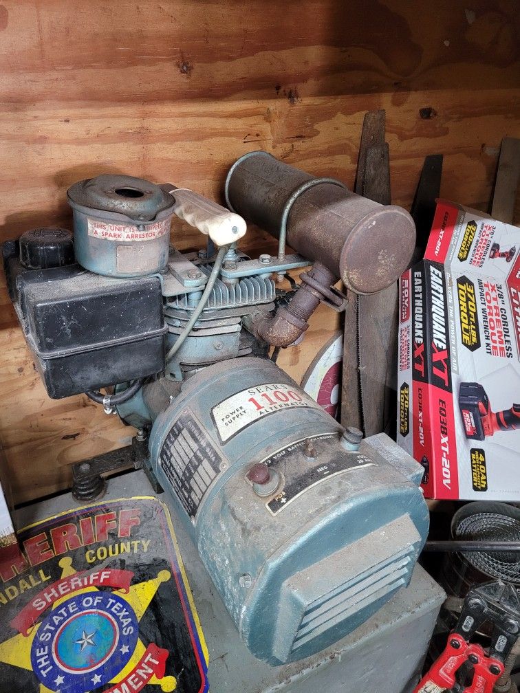 Vintage Sears Generator