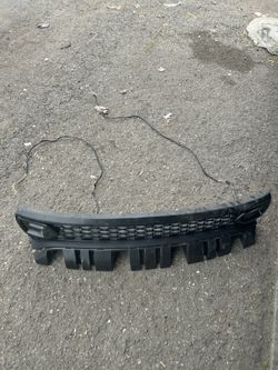 Dodge charger grille with snorkel lights 
