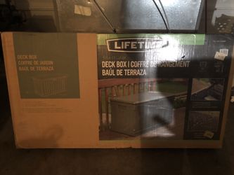 Lifetime Deck Box 116 Gallon