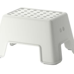 Step stool , white